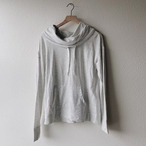 Light gray active sweatshirt